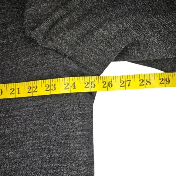 J. Ferrar Men's 100% Pure Wool Charcoal 3-Button Overcoat Blazer Size 46R - Picture 11 of 16